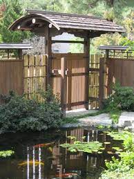 Asian Inspired Gate Japanese Water Gardens Zen Garden Design Japanese Garden Design