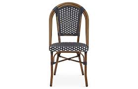 Outdoor Cafe Bistro Chair Navy White Outdoor Finds For Small Spaces Week 20 Sales Events 2018 One Kings Lane Bistro Chairs Dining Furniture Chair