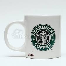 Starbucks Simgeli Beyaz Seramik Kupa Bardak Seramik Kupa Kupalar Starbucks