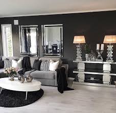 Grey and white bedroom with black accents. Pinterest Tayjim Living Room Grey White Living Room Decor Black Living Room