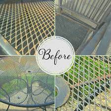 A wrought iron coffee table most often has a base fashioned from the metal with a glass tabletop. So Much To Make How To Refinish Wrought Iron Patio Furniture