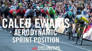 Take a close look at caleb ewan's far forward position over the front bars. Caleb Ewan S Aerodynamic Sprint Position Youtube