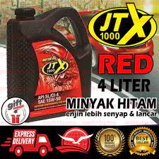 A tool for tamil translation from english to tamil powered by google. 100 Original Minyak Hitam Jtx 1000 Motor Car Oil Red 4 Liter Lazada