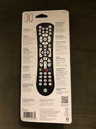 And you bought new remote control and you want to program with your remote control. Ge Ultrapro 8 Device Universal Backlit Remote Black 41567 Walmart Com Walmart Com