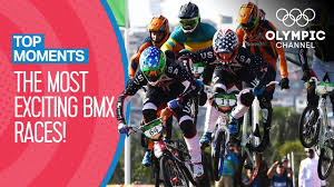 American bmx superstar connor fields has been discharged from a tokyo intensive care unit after the reigning olympic champion suffered a bleed on the brain during an horrific smash as he attempted to. Top Most Exciting Bmx Races Ever At The Olympics Top Moments Youtube