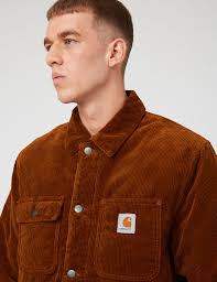 Brown Carhartt Wip Michigan Coat Brandy Hamilton Brown Carhartt Carhartt  WIP Derby Shirt Jac Hamilton Brown