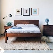 Pin By Ligia Kumba On Dream Home Bed Frame And Headboard Walnut Bed Frame Bed Furniture