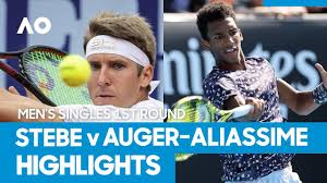 Born august 8, 2000) is a canadian professional tennis player. Cedrik Marcel Stebe Vs Felix Auger Aliassime Match Highlights 1r Australian Open 2021 The Global Herald