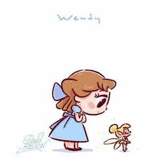 Wendy Peter Pan Kawaii Disney Cute Disney Drawings Disney Drawings