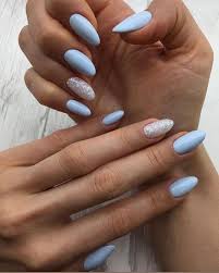 Before i apply matte top coat, i always apply a layer of regular top coat, just to avoid any chances of dragging the nail polish underneath. Light Blue Manicure Nails Art Girl Polish Cute Makeup Homecoming Nails Acrylic Silver Nails Homecoming Nails