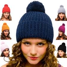 Buy Sally Cable Knitted Beanie Hat With Bobble ZH263 NAVY SALE PRICE Online  in India