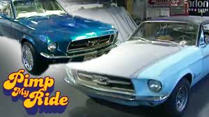 Check it out, as the guys at gas exchange his george forman (bbq grill) for the ultimate grilling station including a condiment dispenser, and a cutting board with a 7 monitor in it. Schrott Ford Mustang Erstrahlt In Neuem Glanz Pimp My Ride Mtv Deutschland Youtube