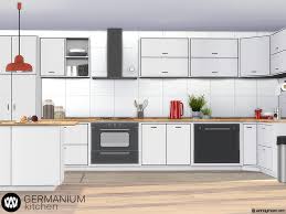 Or, you could always add a glass panel to cabinet doors to open up your cabinets, as this blogger did. Wondymoon S Germanium Kitchen Part Ii