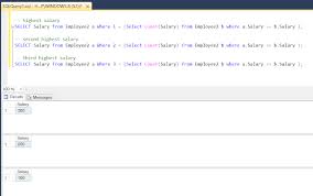 Nth Highest Salary Example In Mysql And Sql Server Leetcode Solution Java67 In 2020 Sql Server Sql Mysql