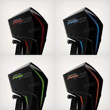 2018 2022 Mercury 250 Hp 4 6l V8 Pro Xs Color Decals Only Decal Set Mercury Custom Decals Bass Boat