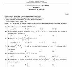 Cerere de înscriere (formularul completat online), în care candidaţii vor indica opţiunile şi. Modele De Subiecte GrilÄƒ Pentru Simulare Bac 2019 Vezi Modelele De Subiecte GrilÄƒ De MatematicÄƒ È™i Istorie Publicate È™i Retrase De Minister In Octombrie La Primul Scandal In Jurul Grilelor La Examen