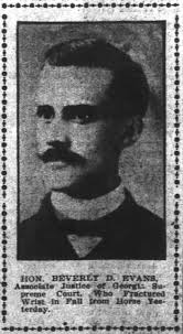 Judge Beverly Daniel Evans Jr. (1865-1922)