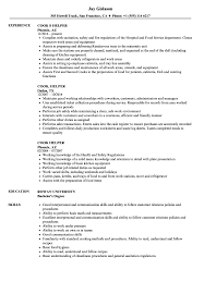 Contoh daftar riwayat hidup / contoh cv lamaran kerja. Cook Helper Resume Samples Velvet Jobs