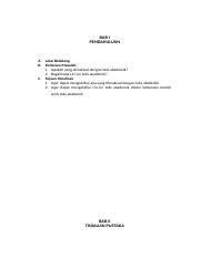 2.6 membuat tugas dan proyek tentang teks laporan membuat tugas dan proyek tentang teks akademik tugas contoh tugas dalam pembuatan teks akademik; Teks Akademik Bab I Pendahuluan A Latar Belakang B Rumusan Masalah 1 Apakah Yang Dimaksud Dengan Teks Akademik 2 Bagaimana Ciri Ciri Teks Akademik C Course Hero