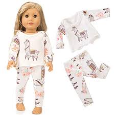 Maybe you would like to learn more about one of these? Doll Clothes Accessories Cute Sleepwear Pajamas Nightgown For 18 Inch Our Generation Doll Christmas Outfit Buy Online In Antigua And Barbuda At Antigua Desertcart Com Productid 93470231