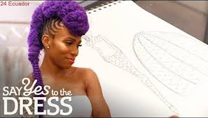 Nik West Gets A Custom Lakum Wedding Catsuit Say Yes To The Dress Yes To The Dress Catsuit West Wedding