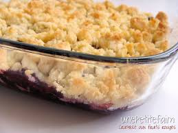 103 Crumble Aux Fruits Rouges Une Petite Faim