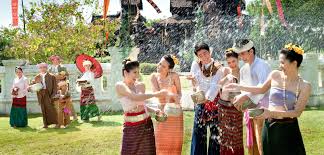 Songkran Thai New Year Festival This Festival Is The Time For Family Reunions At Which Family Members Get To Songkran Festival Thailand Tours Thailand Travel