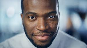 210 Close Up Portrait Man Deep Eyes Stock Photos