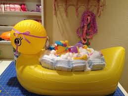 Mini ducks can float upright in water! Login Required Contessa Cafe Baby Bath Tub Gift Basket Baby Tub Gift Baby Shower Gift Basket