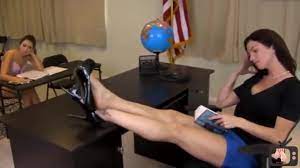 Teacher feet porn