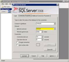 But that is only the default to allow your query window to display line numbers all you need to do is go to the tools item on the menu how to send a tde encrypted backup to someone outside your organization. Using Only Tcp Ip For Connecting To Sql Server 2008 And Changing The Sql Server 2008 S Default Tcp Ip Port Codeproject