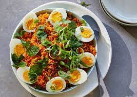 Dami Yeh Gojeh Nokhod Farangi Tomato Egg Rice Recipe Recipe In 2021 Rice Recipes Rice Dishes Recipes