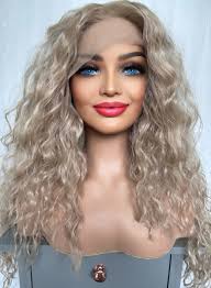 Light Blonde Curly Hair Wigs & Hairpieces for sale