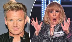 Bb7 winner with tourettes,now star of horror/comedy movies & green fingers sitcom on amazon playing des bookings. Celebrity Big Brother 2018 Amanda Barrie On Slapping Gordon Ramsay He Deserved It Tv Radio Showbiz Tv Express Co Uk