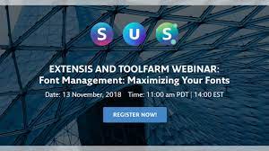 Webinar Font Management Maximizing Your Fonts Today Nov 13 11am Pdt It S Free Webinar Free Toolfarm