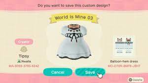 Acnh Custom Design World Is Mine Acnh Custom Design Animal Crossing New Horizons Custom Designs New Horizons Custom Designs