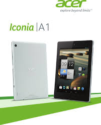 If you replaced your old tablet with a new android tablet, don't throw away your old device. A1810 A1 810 User Manual User Guide Acer Orporated