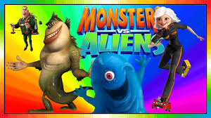 Avete avvistato qualcosa di strano nel cielo? Aliens Vs Monster English Kids Movie Monsters And Alien Monster Und Aliens Videogame Youtube