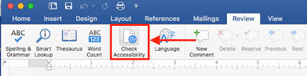 Accessibility Check On Word Documents Mac Uhwo It Help Desk