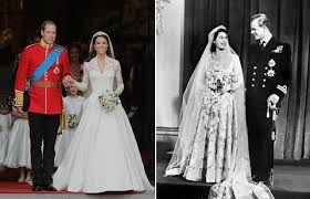 The dress will be available to go and see in the the lines of the dress extend towards the back where the train flows in soft round folds cushioned by an underskirt in triple silk organza. Ahead Of Prince Harry And Meghan Markle S Wedding Look Back On Past Royal Wedding Dresses The Boston Globe