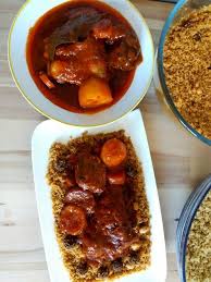 La Recette Du Thiere Bassi Salte Senegalais Avec Du Couscous De Mil De La Viande Du Poulet Et Des Legumes Cuisine Senegalaise Recette Couscous Poulet Et Recette Africaine Poisson