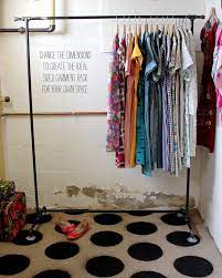 Diy clothing rack in the ceiling. Garment Rack D I Y A Beautiful Mess