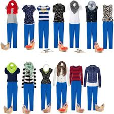 What To Wear With Bright Blue Pants Capsule Bright Blue Pants Blue Pants Outfit Fashion