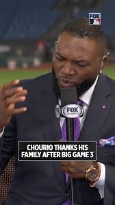 Chourio thanks his family after big game 3