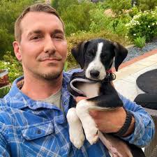 Celebrating #NationalRescueDogDay with Buster, one of the youngest pups to  be trained at #LuckyDog Ranch! 🐾🐾