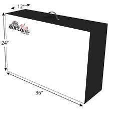 A wooden practice target made from planks and logs with a few circles around the bulls eye. Double Dog Ff Archery Target 159 99 Bulldog Archery Targets