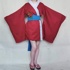 日系動漫地獄少女菊裏菊理山茶花和服cosplay萬聖節女僕女傭裝現-Taobao