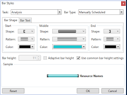 runtime interactions in wpf gantt chart