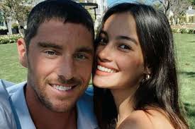 Kelsey Merritt marks second anniversary with Olympian boyfriend