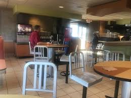A little farther away from home, i have seen blimpie's and i think i remember a subway. Table And Chairs Inside Seating Picture Of Mcdonald S Ewing Tripadvisor